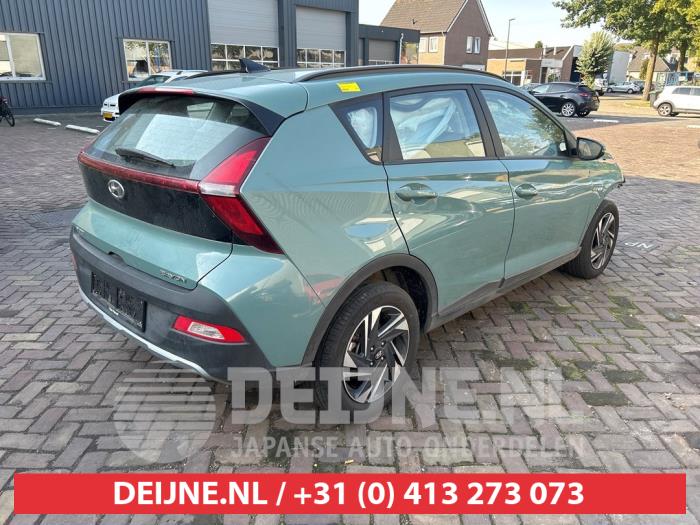 Hyundai Bayon 1.0 T-GDI 12V Mild Hybrid 48V Sloopvoertuig (2022, Groen)