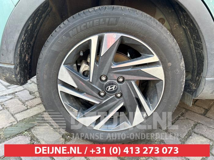 Hyundai Bayon 1.0 T-GDI 12V Mild Hybrid 48V Sloopvoertuig (2022, Groen)