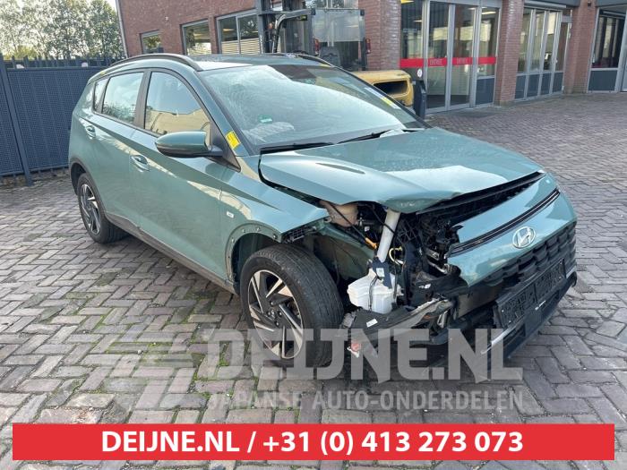 Hyundai Bayon 1.0 T-GDI 12V Mild Hybrid 48V Sloopvoertuig (2022, Groen)