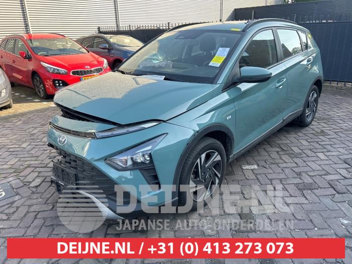 Hyundai Bayon 1.0 T-GDI 12V Mild Hybrid 48V Sloopvoertuig (2022, Groen)
