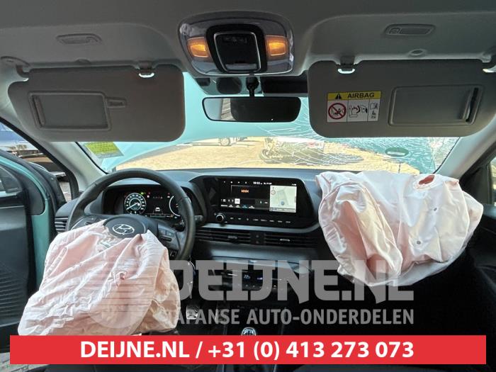 Hyundai Bayon 1.0 T-GDI 12V Mild Hybrid 48V Sloopvoertuig (2022, Groen)