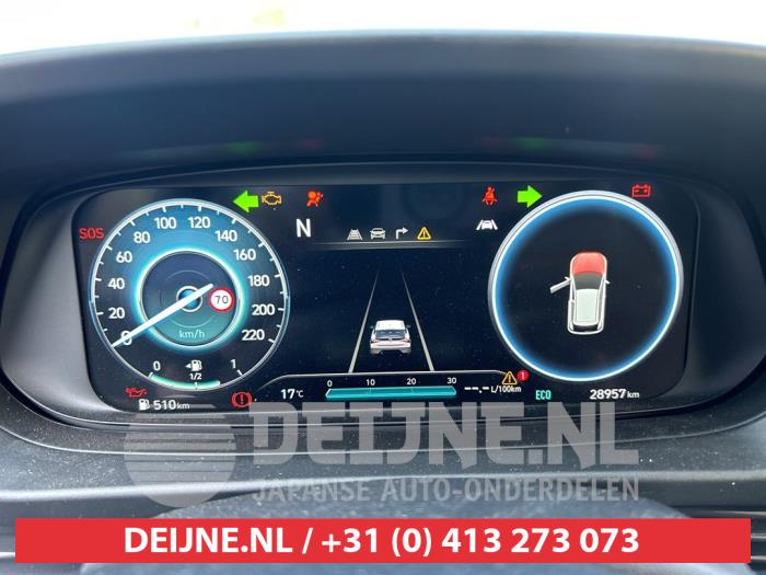 Hyundai Bayon 1.0 T-GDI 12V Mild Hybrid 48V Sloopvoertuig (2022, Groen)