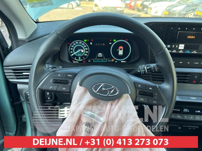 Hyundai Bayon 1.0 T-GDI 12V Mild Hybrid 48V Sloopvoertuig (2022, Groen)