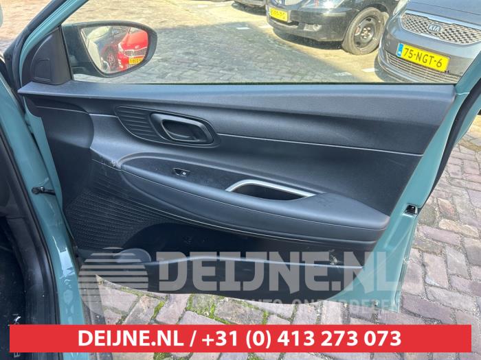 Hyundai Bayon 1.0 T-GDI 12V Mild Hybrid 48V Sloopvoertuig (2022, Groen)