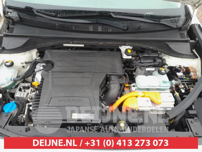 Kia Niro I 1.6 GDI Hybrid Sloopvoertuig (2019, Wit)