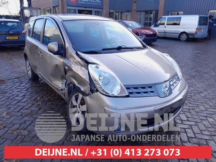 Nissan Note 1.6 16V Sloopvoertuig (2008, Bruin)