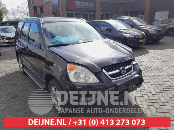 Honda CR-V 2.0i 16V VTEC Sloopvoertuig (2003, Zwart)