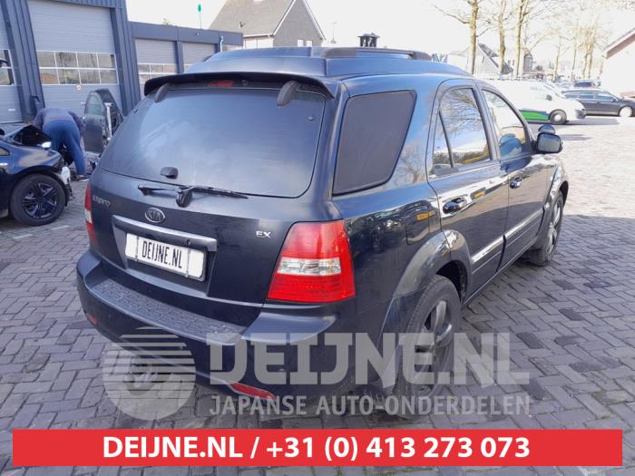 Kia Sorento I 2.5 CRDi 16V VGT Sloopvoertuig (2007, Zwart)