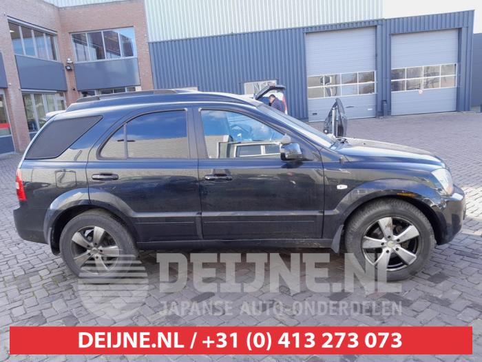 Kia Sorento I 2.5 CRDi 16V VGT Sloopvoertuig (2007, Zwart)