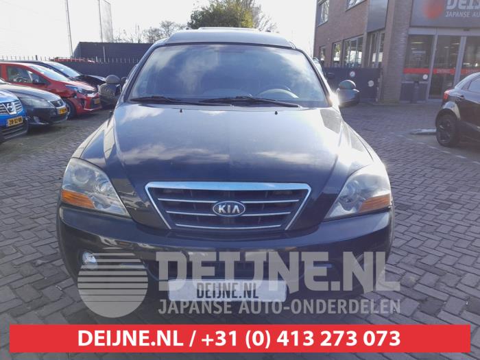 Kia Sorento I 2.5 CRDi 16V VGT Sloopvoertuig (2007, Zwart)