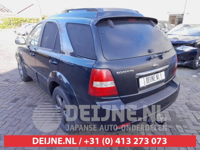 Kia Sorento I 2.5 CRDi 16V VGT Sloopvoertuig (2007, Zwart)