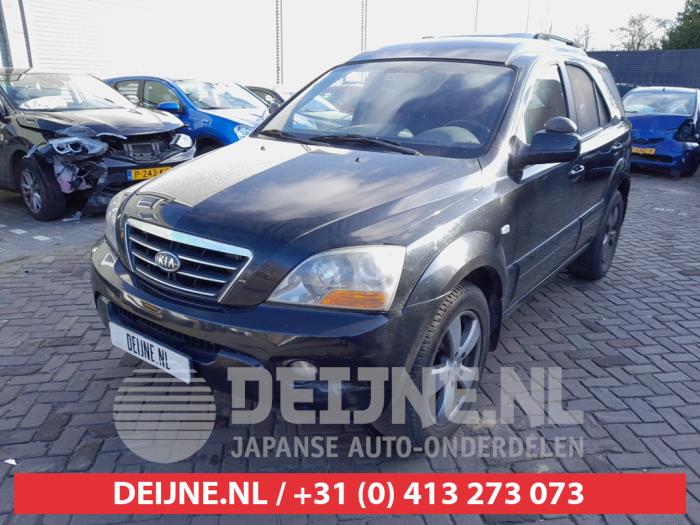 Kia Sorento I 2.5 CRDi 16V VGT Sloopvoertuig (2007, Zwart)