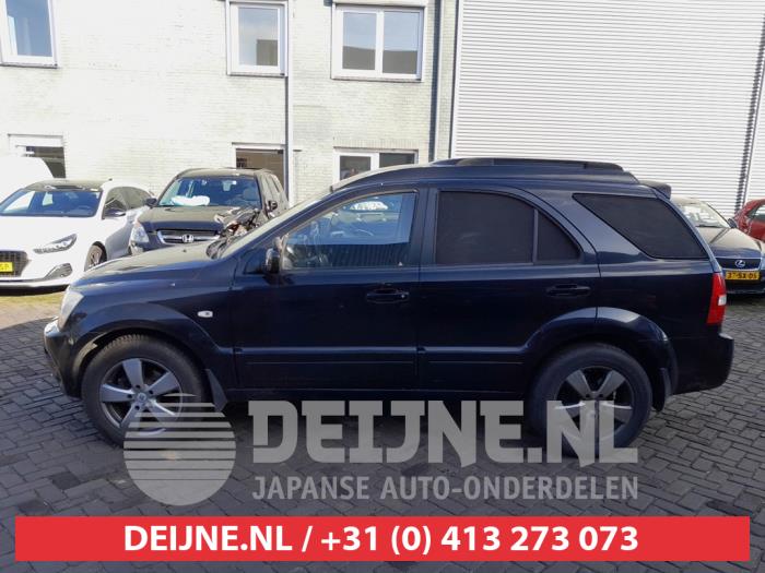 Kia Sorento I 2.5 CRDi 16V VGT Sloopvoertuig (2007, Zwart)