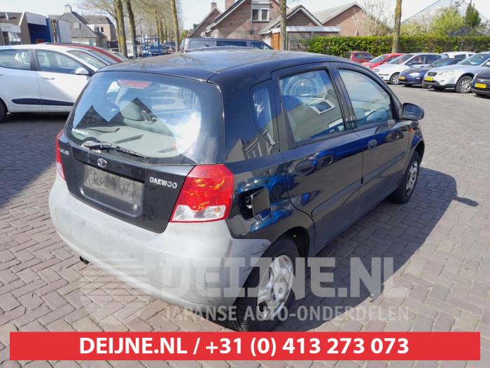 Daewoo Kalos 1.2 Sloopvoertuig (2003, Zwart)