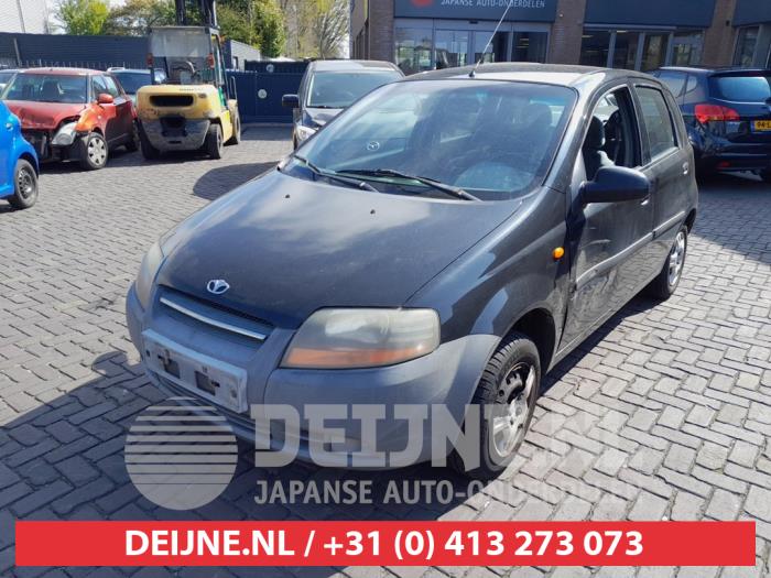 Daewoo Kalos 1.2 Sloopvoertuig (2003, Zwart)