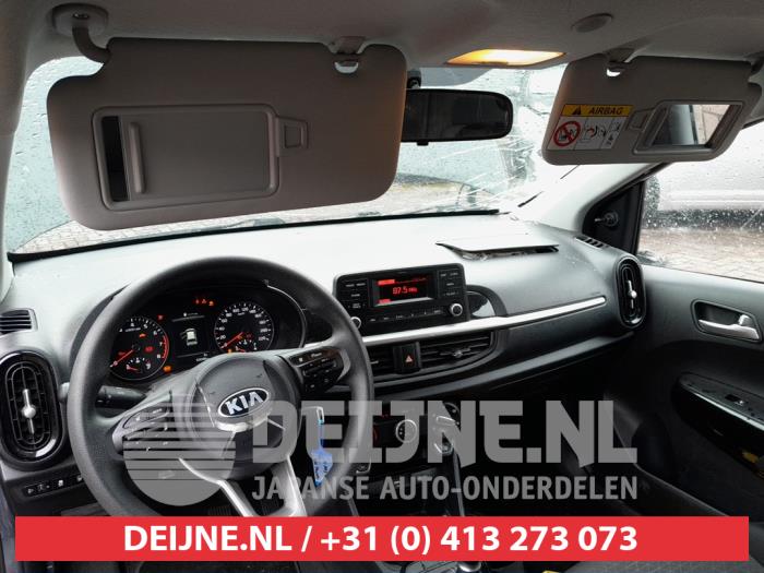 Kia Picanto 1.0 DPi 12V Sloopvoertuig (2020, Zwart)