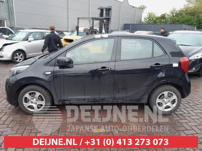 Kia Picanto 1.0 DPi 12V Sloopvoertuig (2020, Zwart)