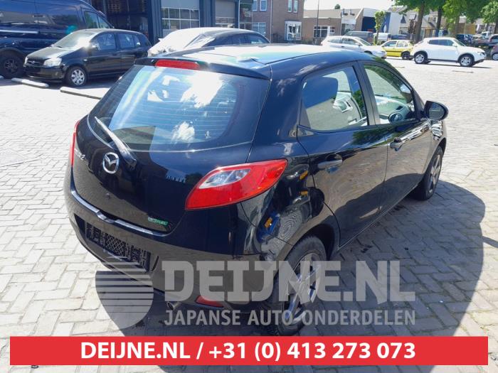 Mazda 2 1.3 16V S-VT Sloopvoertuig (2012, Zwart)