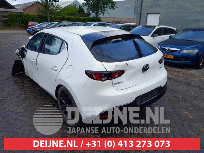 Mazda 3 Sport 2.0 SkyActiv-G 122 Mild Hybrid 16V Sloopvoertuig (2019, Wit)