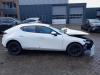 Mazda 3 Sport 2.0 SkyActiv-G 122 Mild Hybrid 16V Sloopvoertuig (2019, Wit)