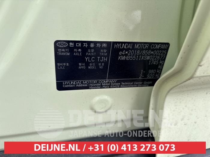 Hyundai Inster 49 kWh Sloopvoertuig (2025, Licht, Geel)
