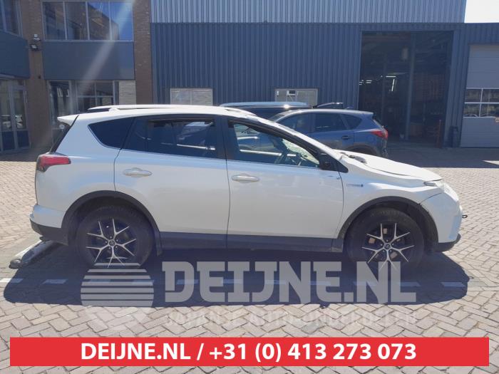 Toyota RAV4 2.5 Hybrid 16V VVT-i 4x4 Sloopvoertuig (2017, Wit)