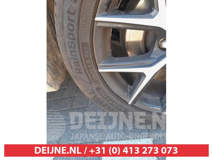 Toyota RAV4 2.5 Hybrid 16V VVT-i 4x4 Sloopvoertuig (2017, Wit)