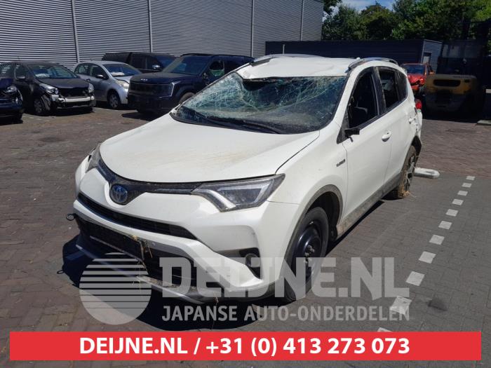 Toyota RAV4 2.5 Hybrid 16V VVT-i 4x4 Sloopvoertuig (2017, Wit)