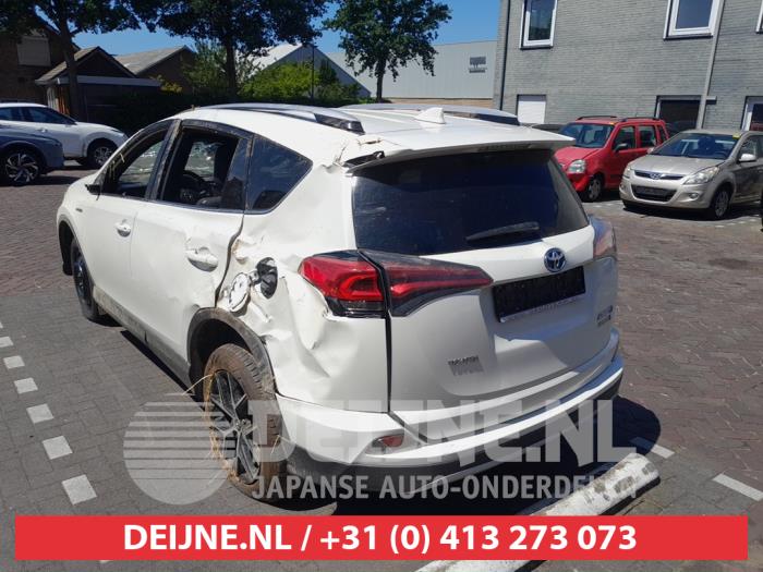 Toyota RAV4 2.5 Hybrid 16V VVT-i 4x4 Sloopvoertuig (2017, Wit)