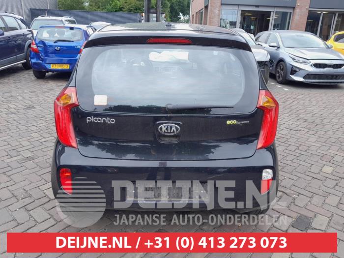 Kia Picanto 1.0 12V Sloopvoertuig (2013, Zwart)