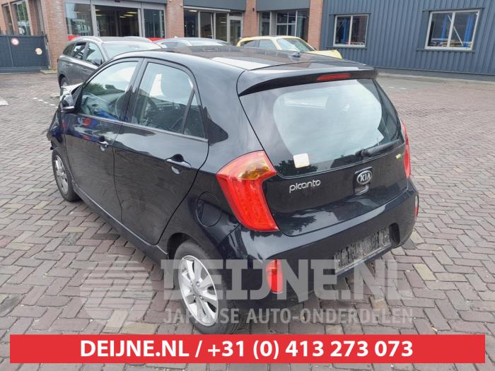 Kia Picanto 1.0 12V Sloopvoertuig (2013, Zwart)