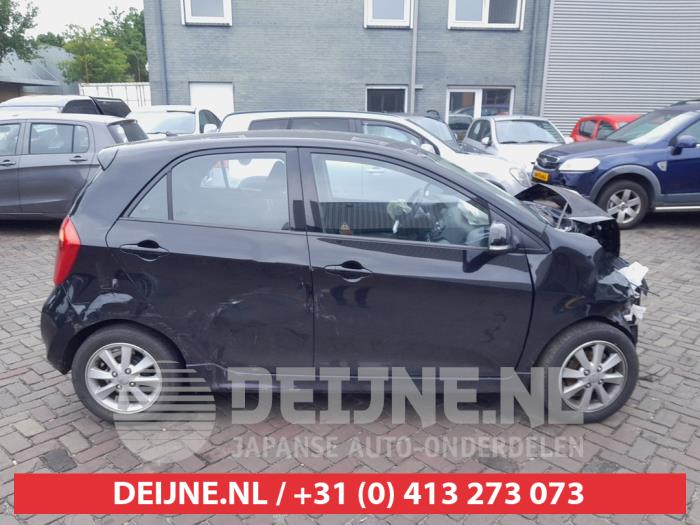 Kia Picanto 1.0 12V Sloopvoertuig (2013, Zwart)