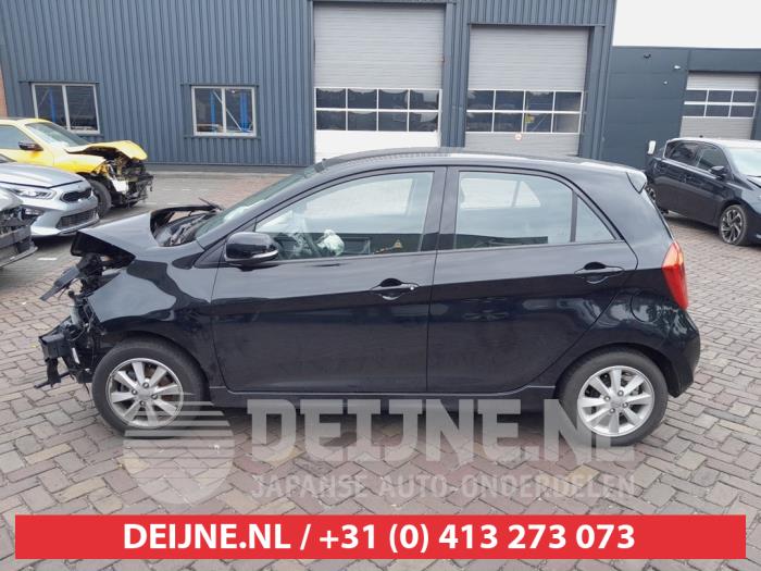 Kia Picanto 1.0 12V Sloopvoertuig (2013, Zwart)