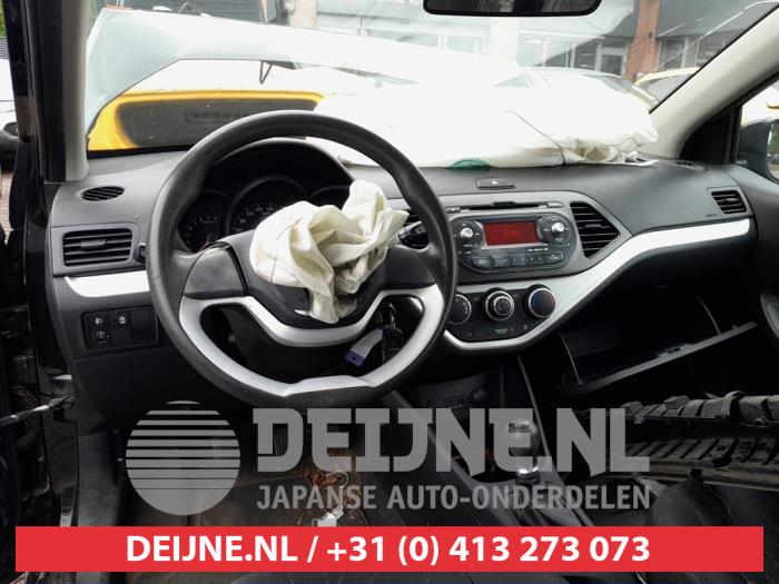 Kia Picanto 1.0 12V Sloopvoertuig (2013, Zwart)