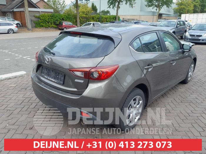 Mazda 3 2.0 SkyActiv-G 16V Sloopvoertuig (2014, Bruin)