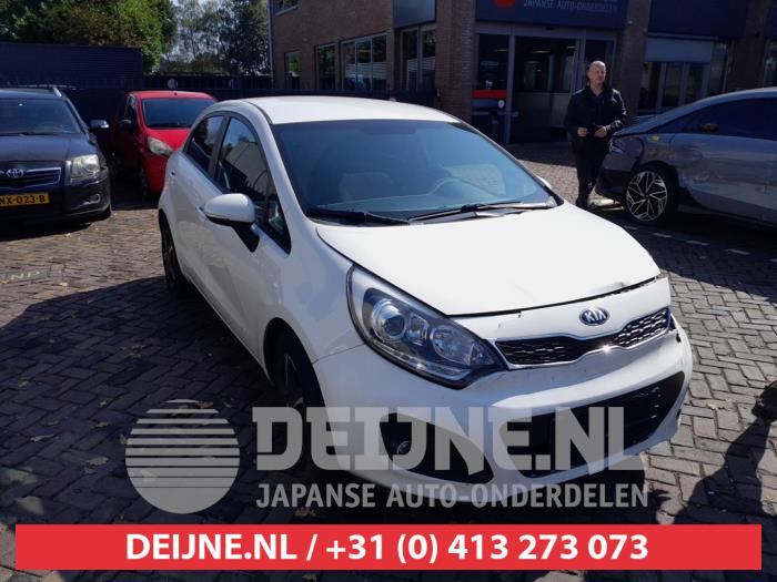Kia Rio III 1.2 CVVT 16V Sloopvoertuig (2013, Wit)