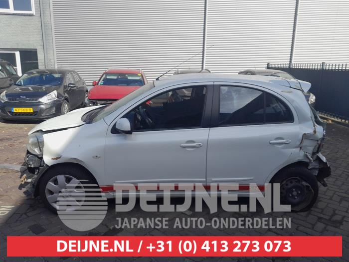 Nissan Micra 1.2 12V DIG-S Sloopvoertuig (2012, Wit)
