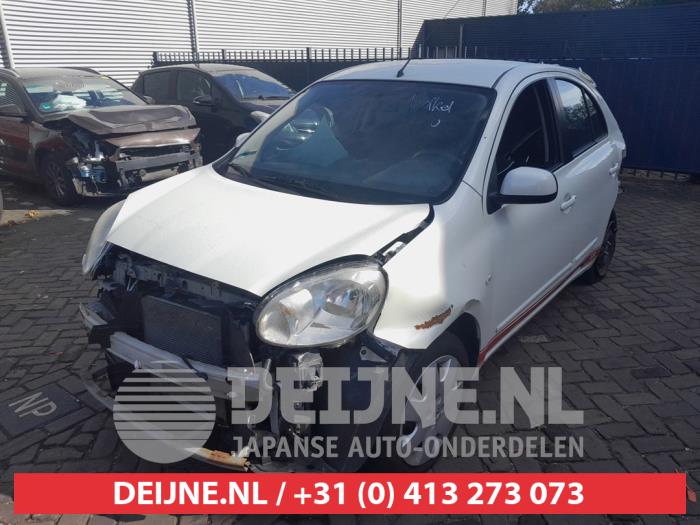 Nissan Micra 1.2 12V DIG-S Sloopvoertuig (2012, Wit)