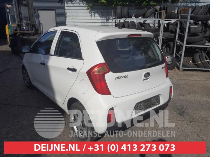 Kia Picanto 1.0 12V Sloopvoertuig (2015, Wit)