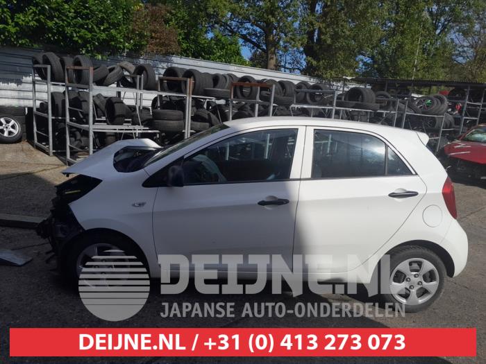 Kia Picanto 1.0 12V Sloopvoertuig (2015, Wit)