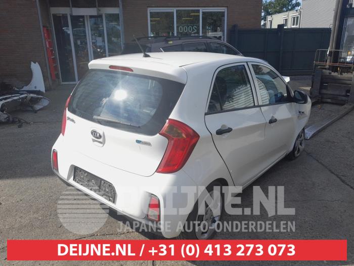 Kia Picanto 1.0 12V Sloopvoertuig (2015, Wit)