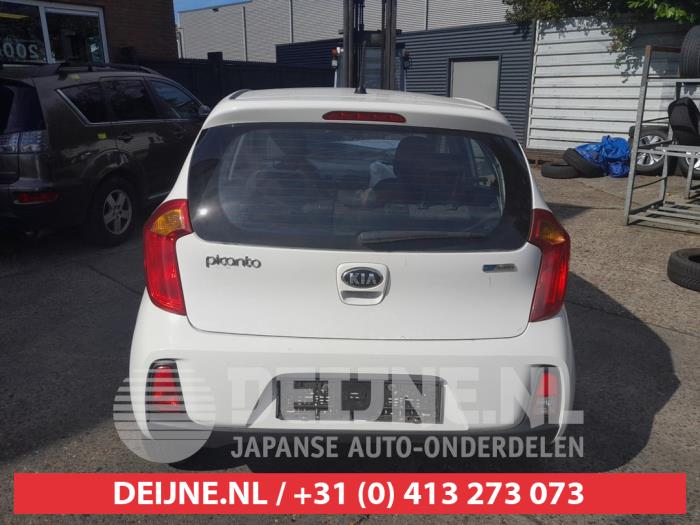 Kia Picanto 1.0 12V Sloopvoertuig (2015, Wit)
