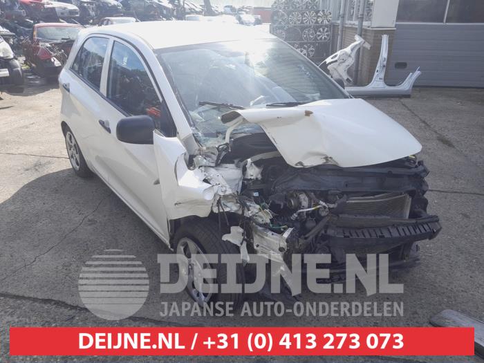 Kia Picanto 1.0 12V Sloopvoertuig (2015, Wit)