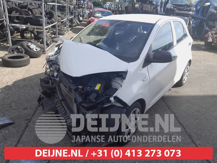 Kia Picanto 1.0 12V Sloopvoertuig (2015, Wit)