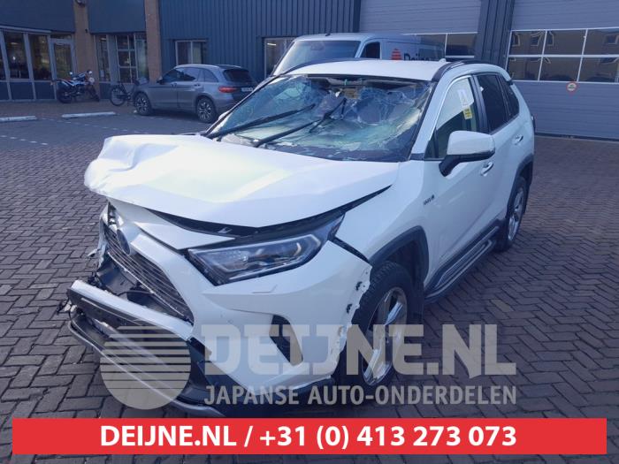 Toyota RAV4 2.5 Hybrid 16V AWD Sloopvoertuig (2019, Wit)