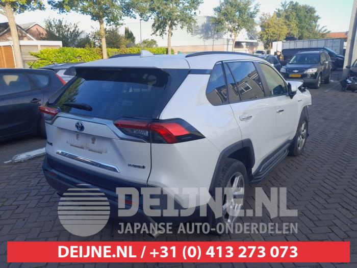 Toyota RAV4 2.5 Hybrid 16V AWD Sloopvoertuig (2019, Wit)