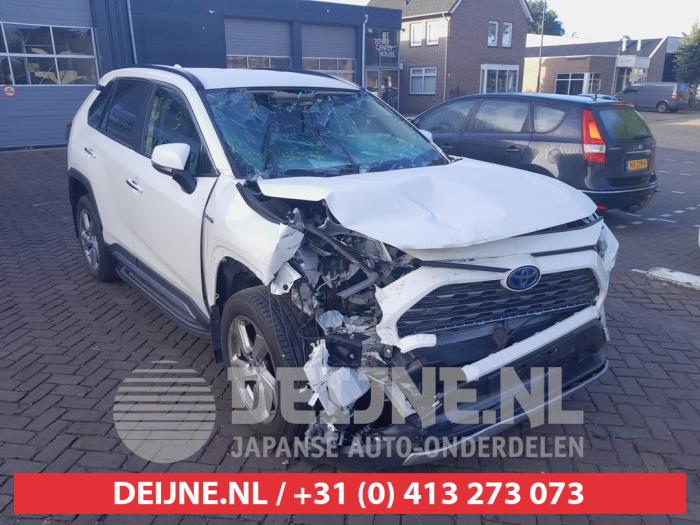 Toyota RAV4 2.5 Hybrid 16V AWD Sloopvoertuig (2019, Wit)