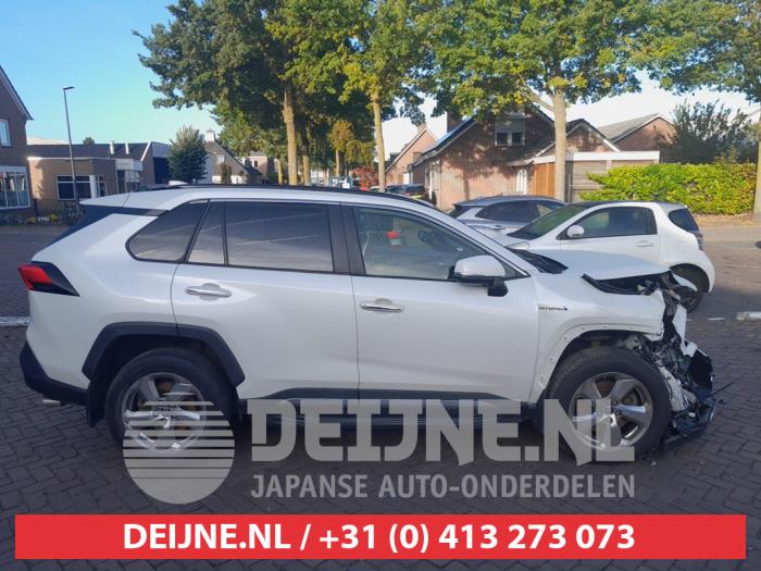 Toyota RAV4 2.5 Hybrid 16V AWD Sloopvoertuig (2019, Wit)