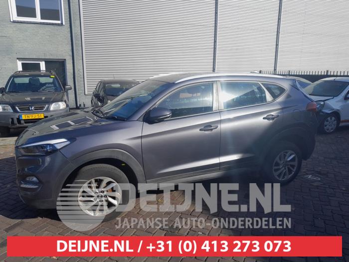 Hyundai Tucson 1.6 GDi 16V 2WD Sloopvoertuig (2018, Grijs)