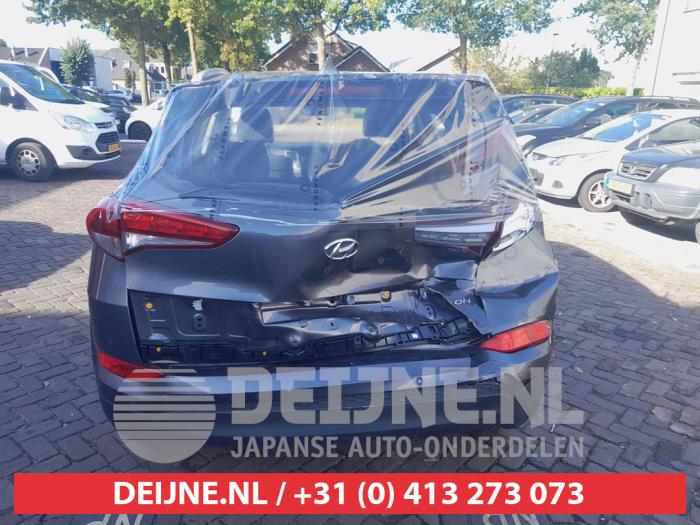 Hyundai Tucson 1.6 GDi 16V 2WD Sloopvoertuig (2018, Grijs)